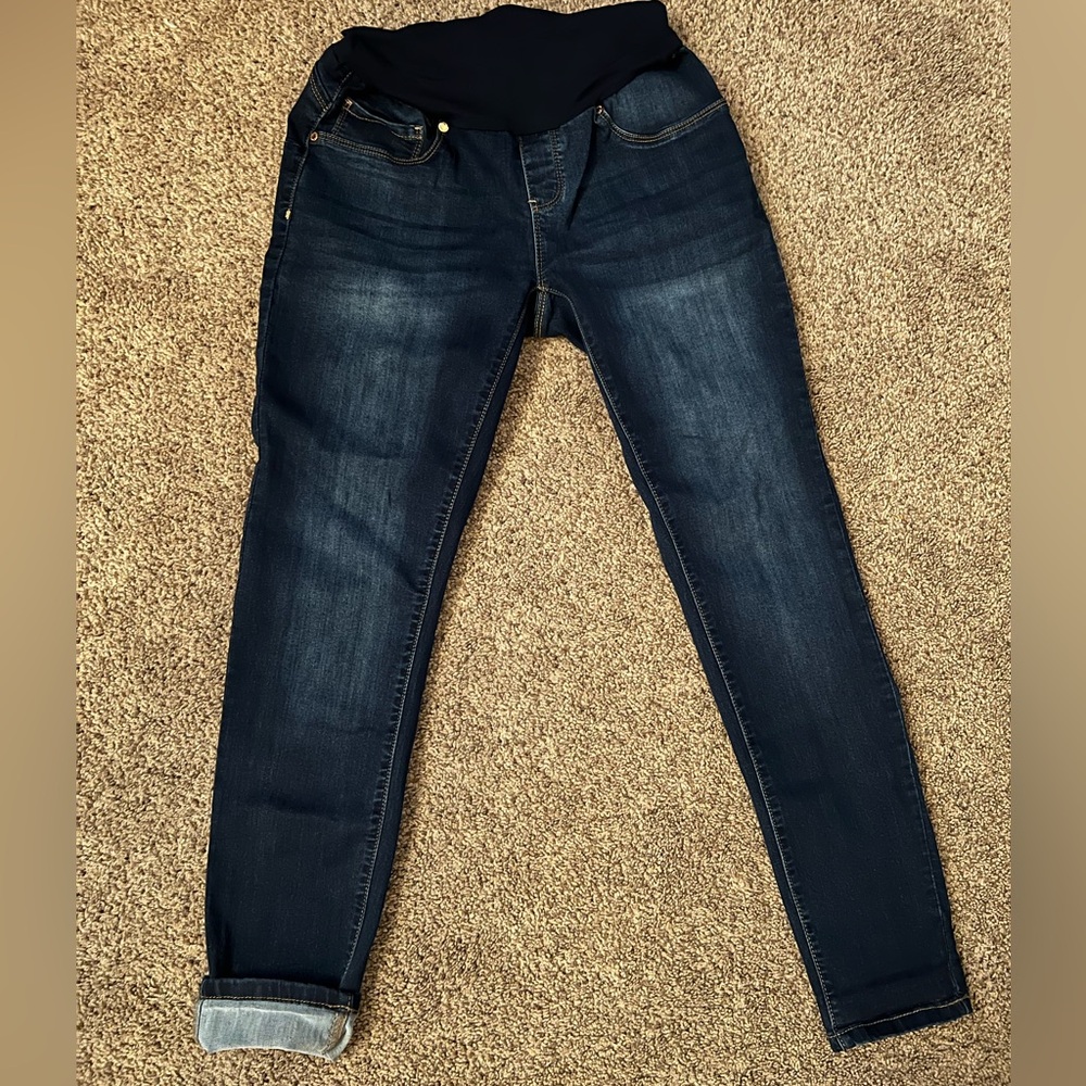 Dark Skinny Maternity Jeans